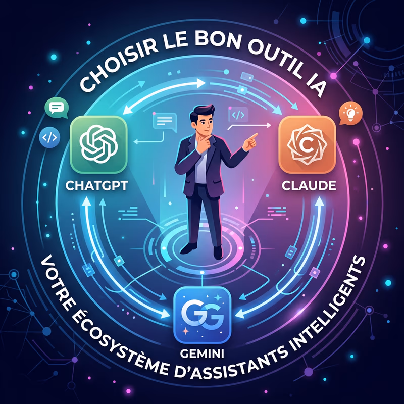 Comparatif des trois IA : ChatGPT, Claude et Gemini pour le prompt engineering en entreprise