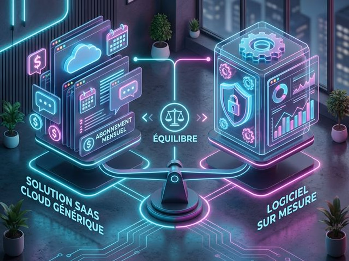 Logiciel sur Mesure vs SaaS : que choisir pour votre TPE/PME ?