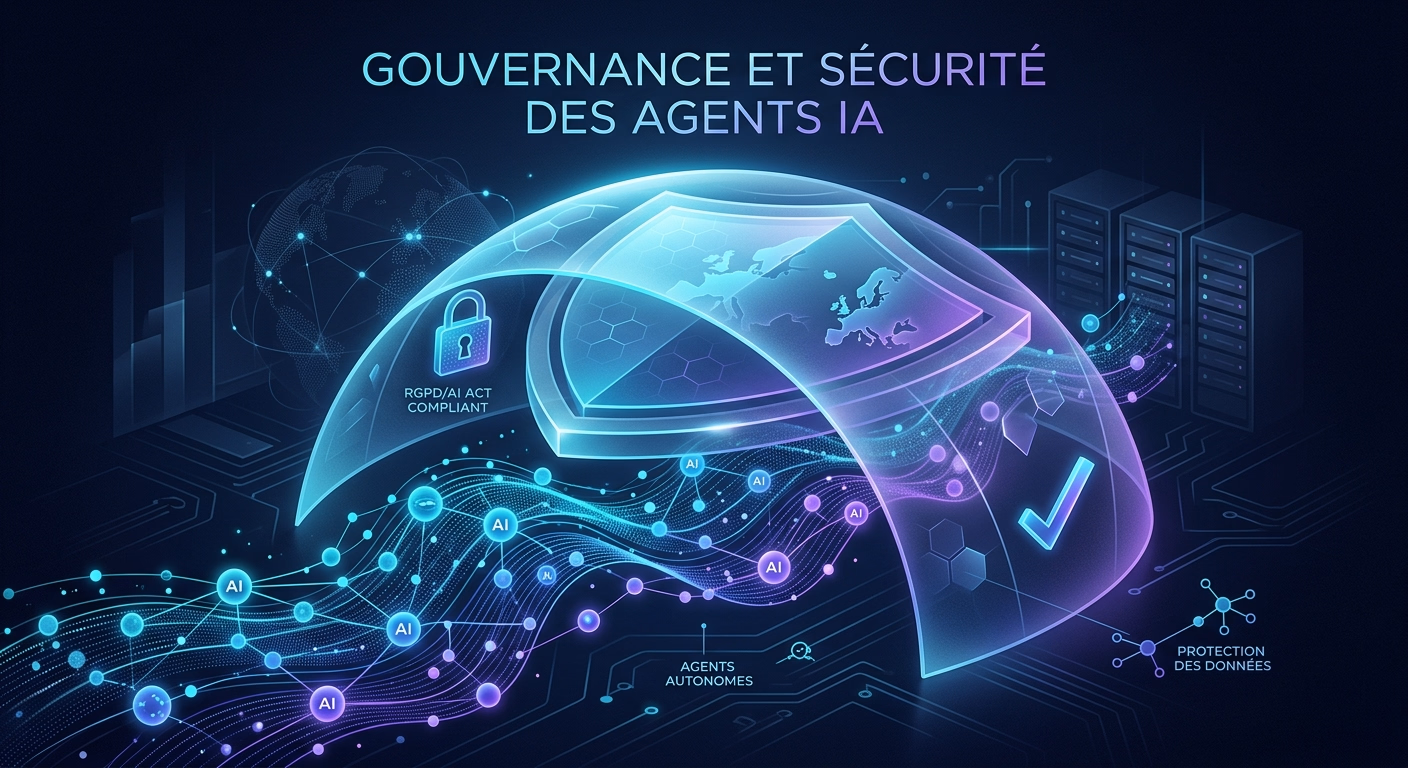Sécuriser et gouverner ses agents IA en entreprise : RGPD, AI Act et souveraineté des données