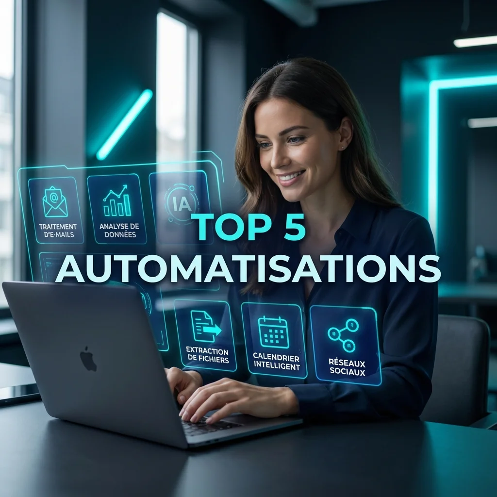 Top 5 des Tâches Administratives à Automatiser avec l'IA